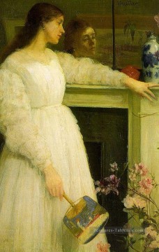 Symphonie en blanc no 2La petite fille blanche James Abbott McNeill Whistler Peinture à l'huile